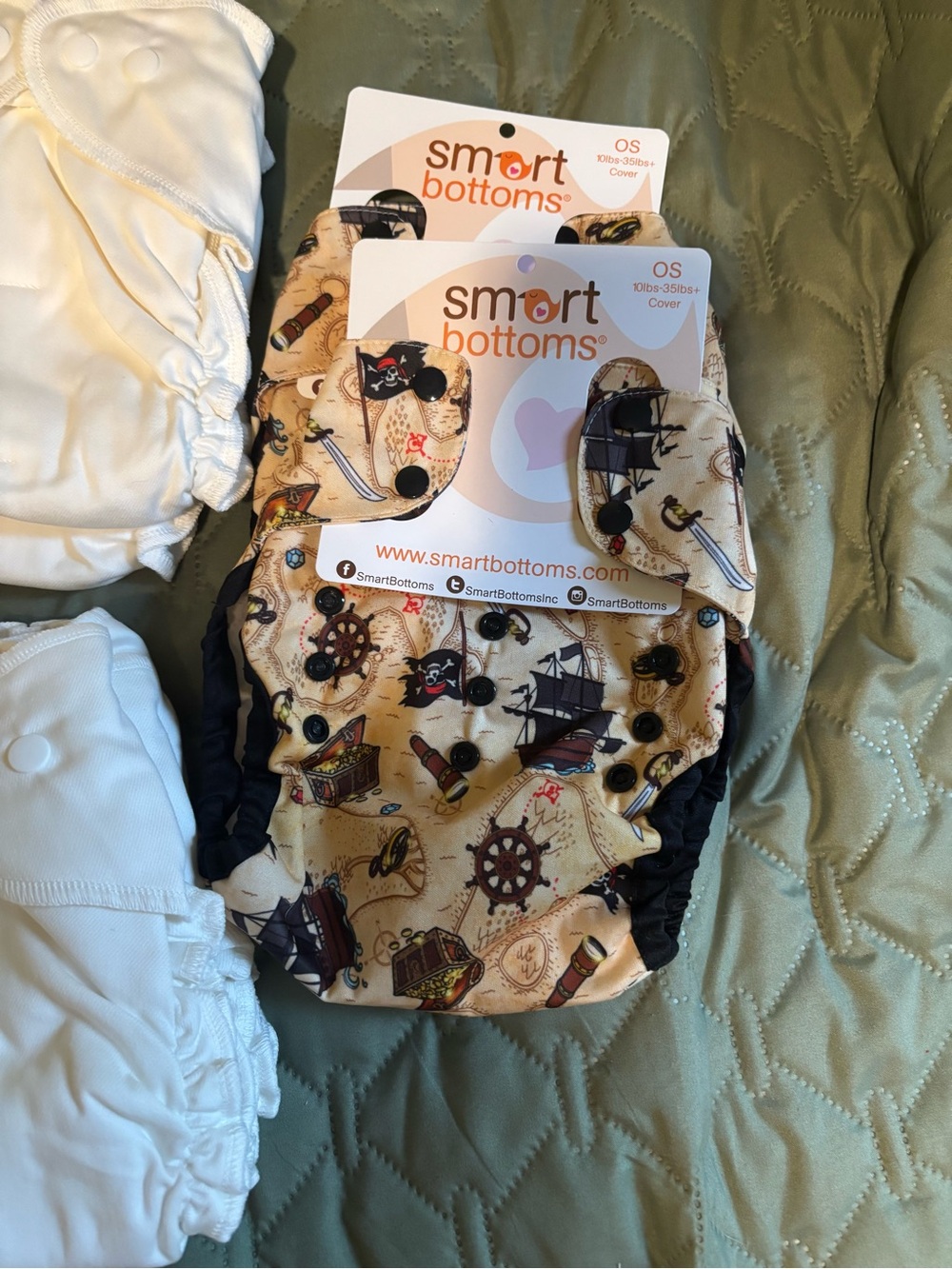 Esembly cloth diapers and covers bundle, size 2 NEW - Picture 4 of 5